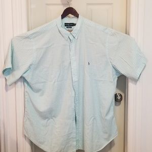Ralph Lauren 4XL botton down shirt 100% cotton